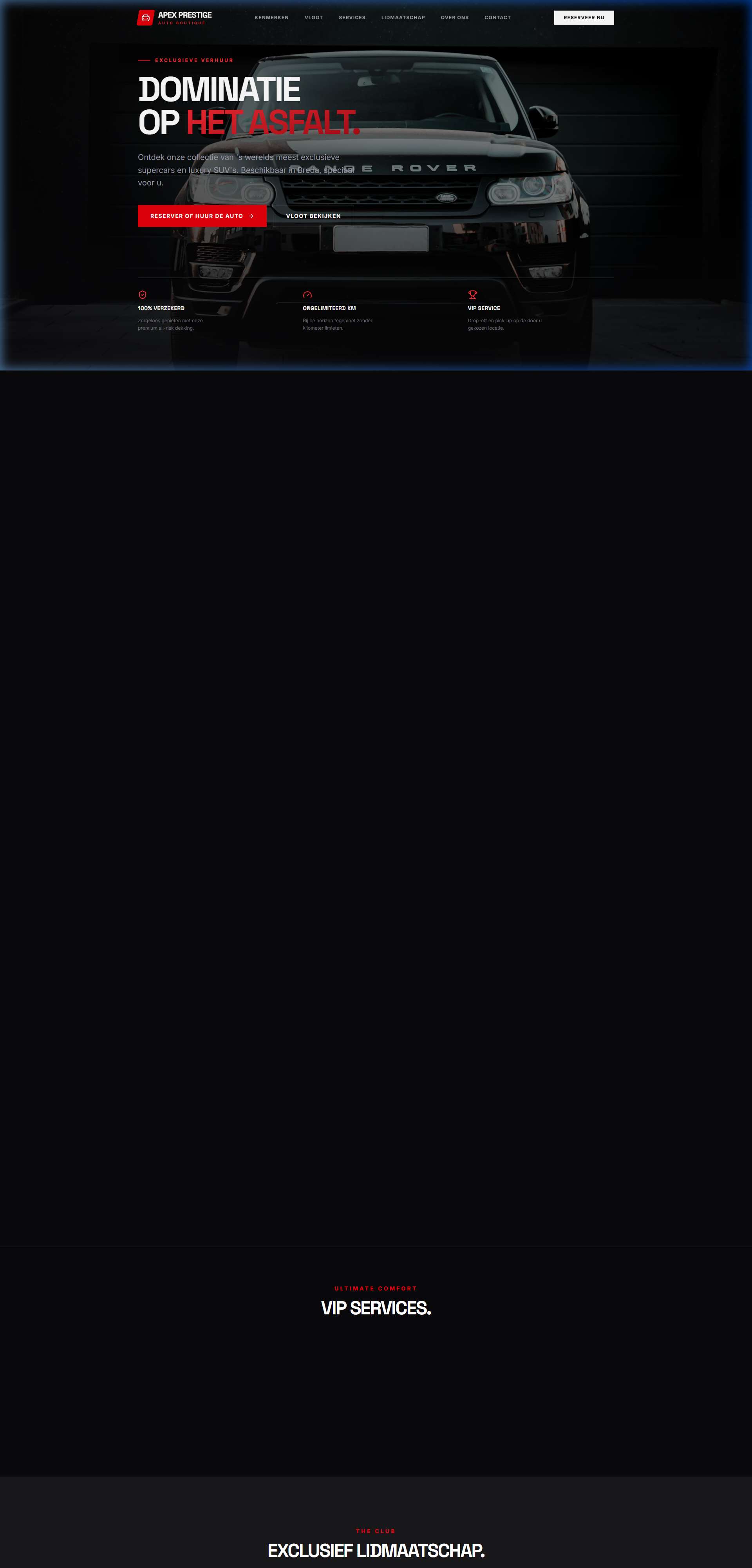 Apex Prestige Verhuur